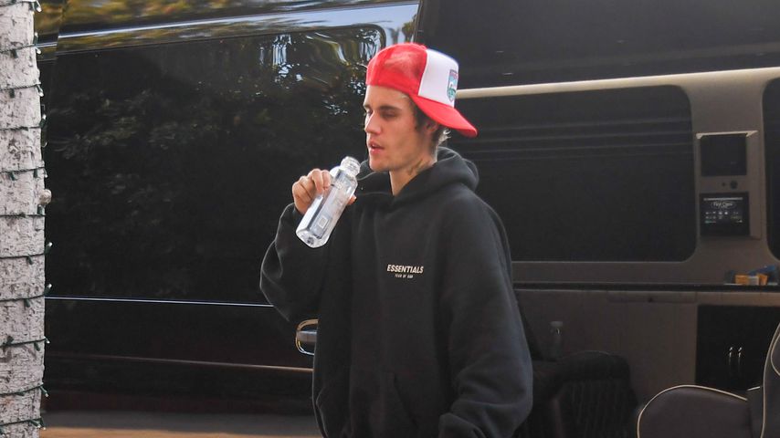 Justin Bieber in Los Angeles, 2020