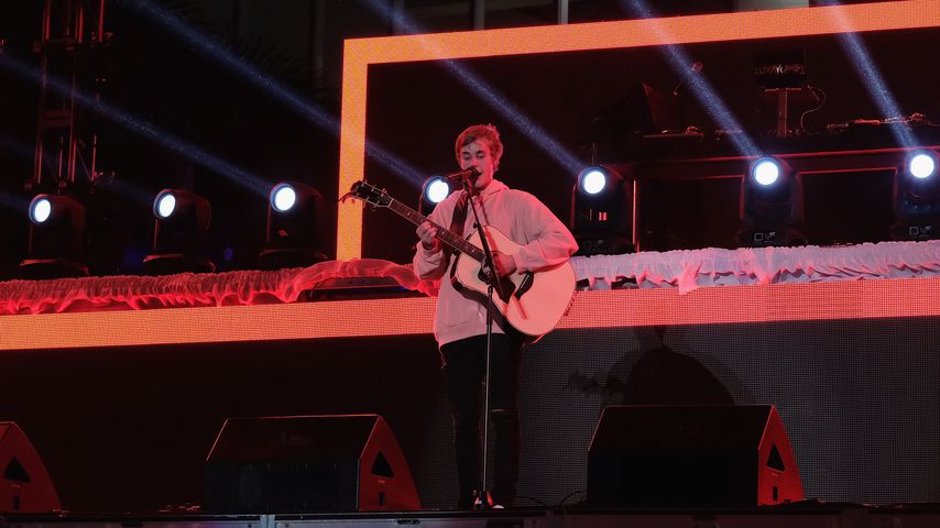 Justin Bieber bei einem Konzert im Dezember 2016