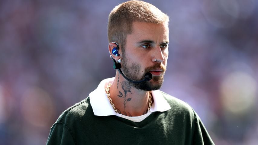 Justin Bieber bei der Topps Final Halftime Show im WM-Finale 2026 in East Rutherford