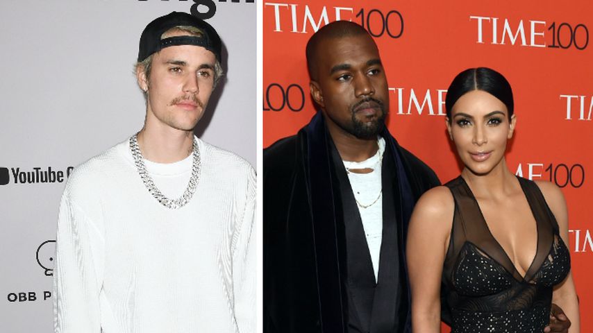 Ehekrise: Justin Bieber riet Kanye zur Aussprache mit Kim