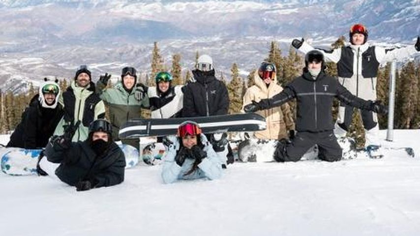 Justin Bieber mit seinen Freunden in Aspen 2023