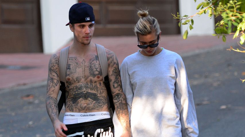 Justin und Hailey Bieber Anfang September 2019