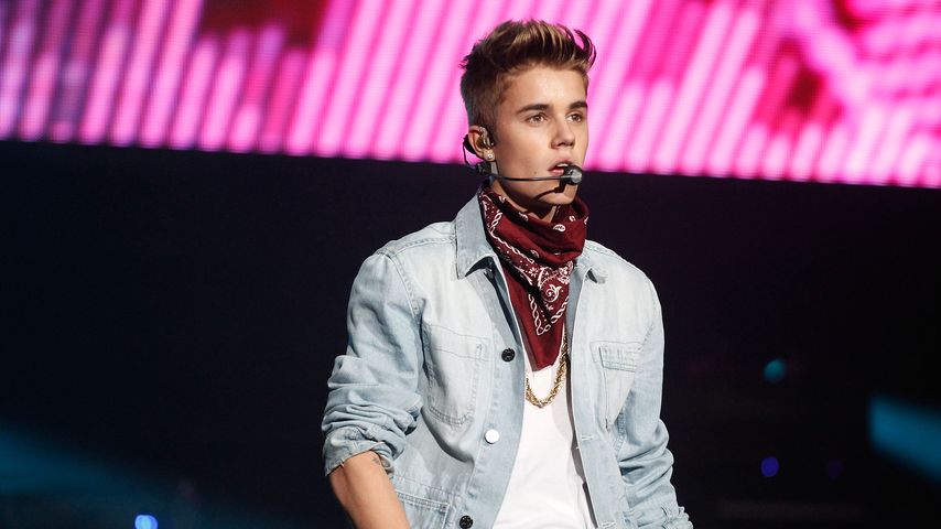 Justin Bieber im Jahr 2012