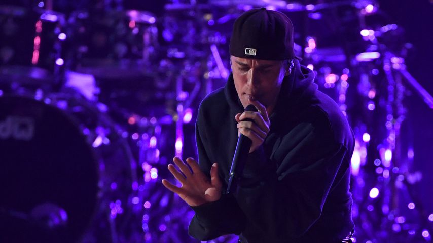 Justin Bieber bei den Grammy Awards in Las Vegas 2022