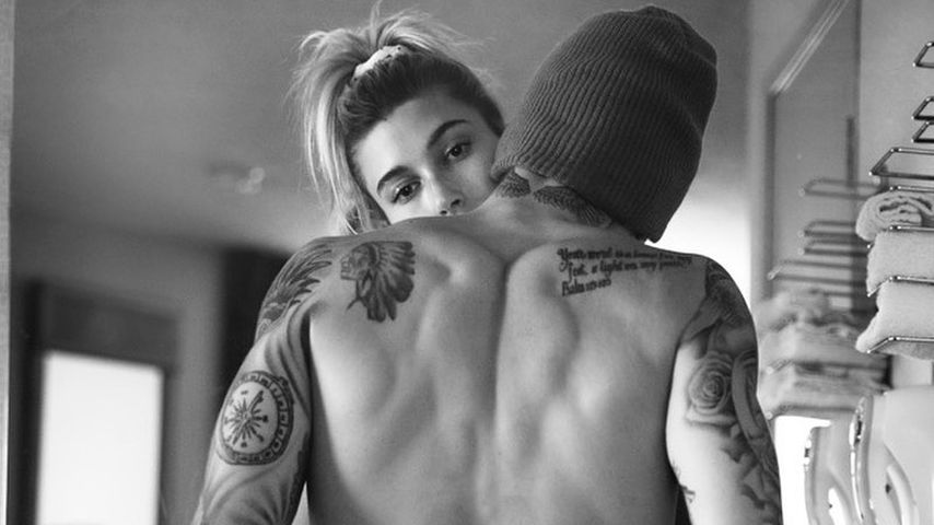 Justin und Hailey Bieber, Dezember 2019