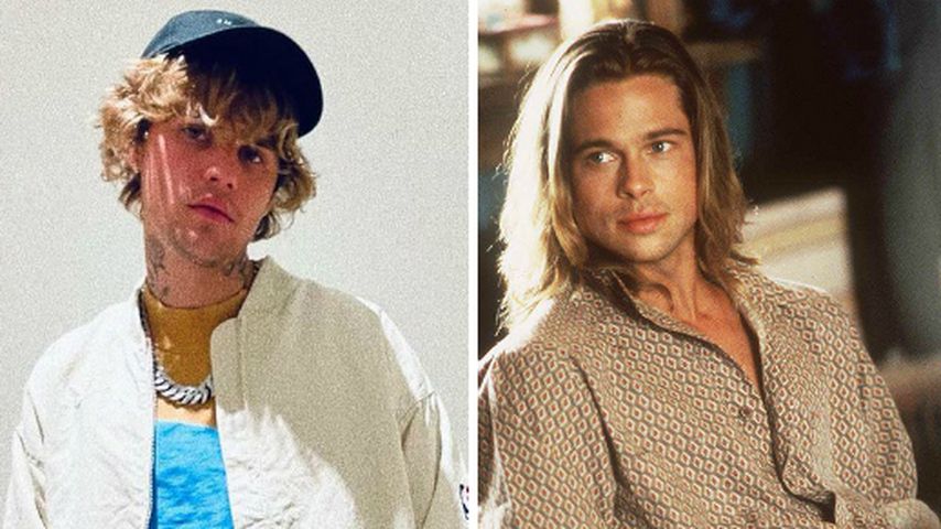 Justin Bieber will so lange Haare wie Brad Pitt in Kultfilm