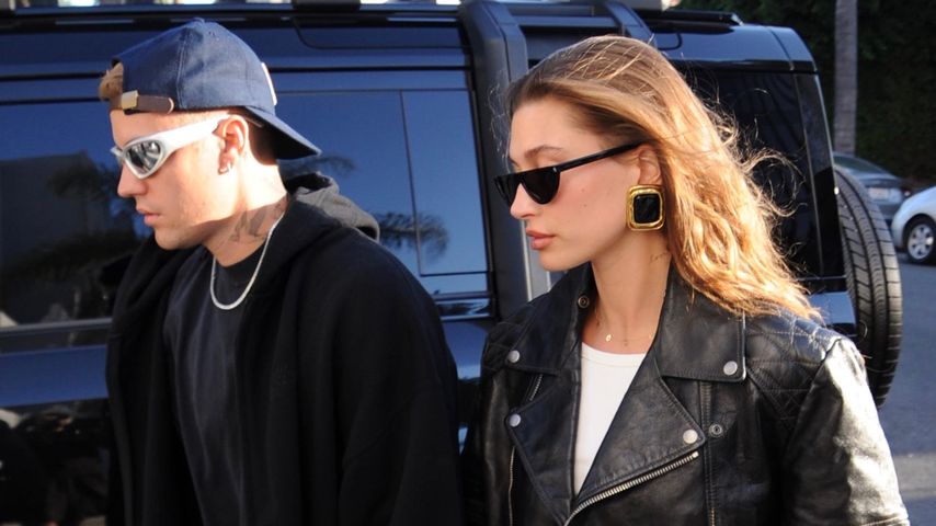 Justin Bieber und Hailey Bieber in Beverly Hills