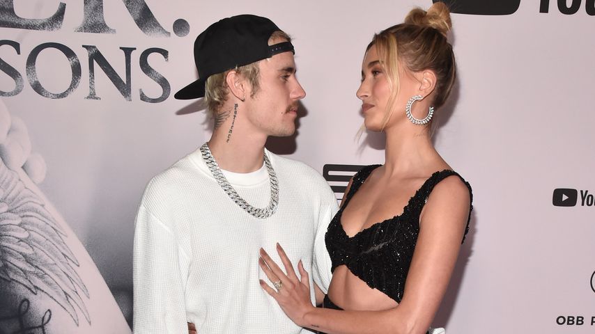 Justin Bieber und Hailey Bieber im Januar 2020