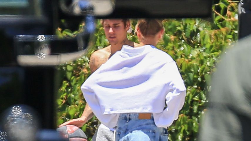 Justin Bieber und Hailey Bieber im Juni 2020 in Beverly Hills