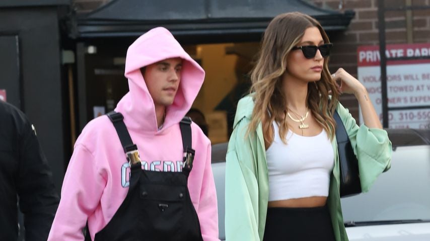 Justin Bieber und seine Frau Hailey im August 2021