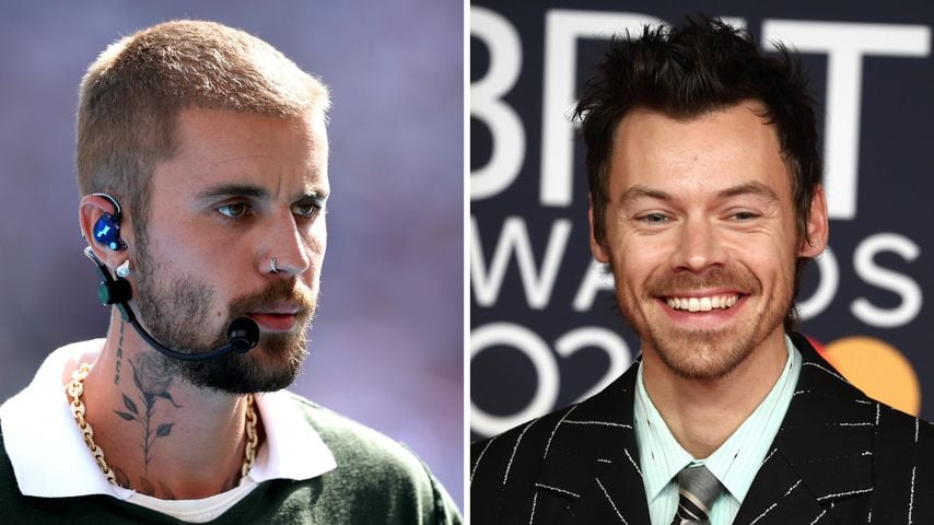 Justin Bieber und Harry Styles auf Super-Bowl-Wunschliste