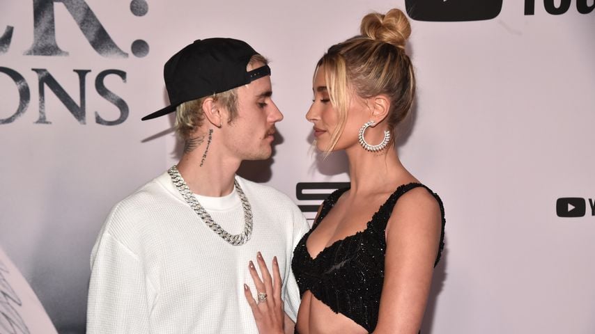 Justin Bieber und seine Frau Hailey im Januar 2020 in Los Angeles