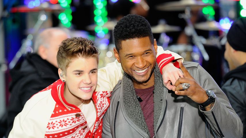Justin Bieber und Usher, 2011