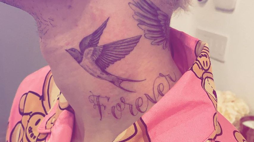 Justin Biebers neues Tattoo, Dezember 2019