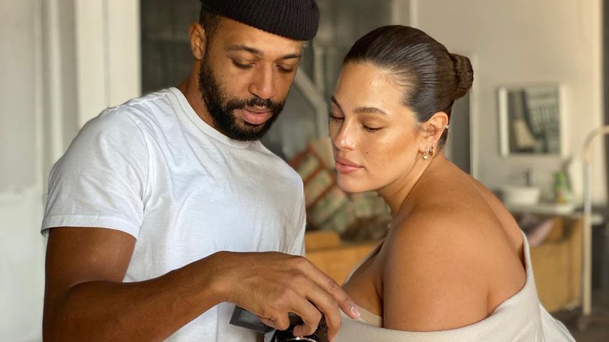 Justin Ervin und Ashley Graham