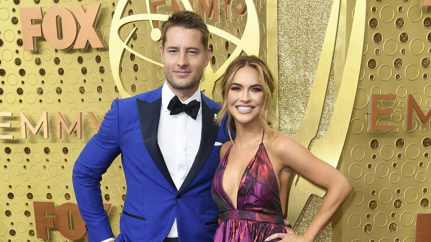 Justin Hartley und Chrishell Hartley bei den 71. Emmy Awards im September 2019