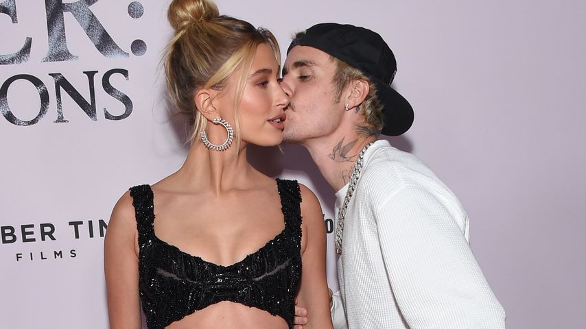 Justin und Hailey Bieber bei der "Justin Bieber: Seasons"-Premiere in L.A. im Januar 2020