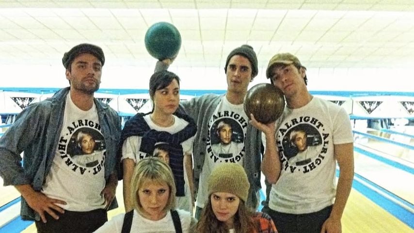 Justin Long mit Matthew McConaughey, Aubrey Plaza, Oscar Isaac und Kate Mara