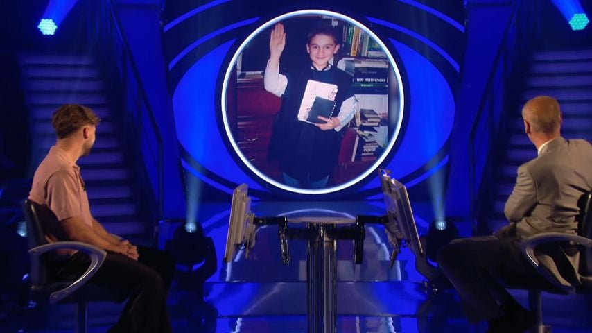 Justin Martin und Günther Jauch bei "Wer wird Millionär?"