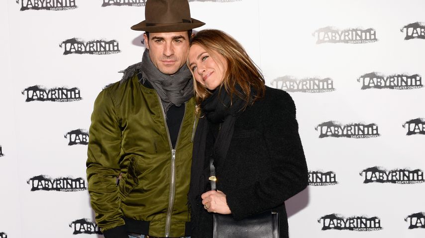 Justin Theroux und Jennifer Aniston im November 2015