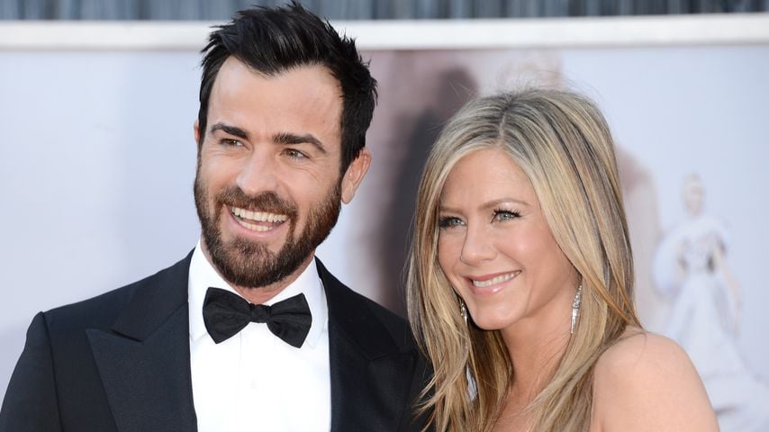 Justin Theroux und Jennifer Aniston, Februar 2013