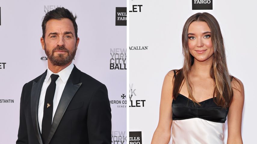 Justin Theroux und Nicole genießen Hochzeitsparty zusammen!