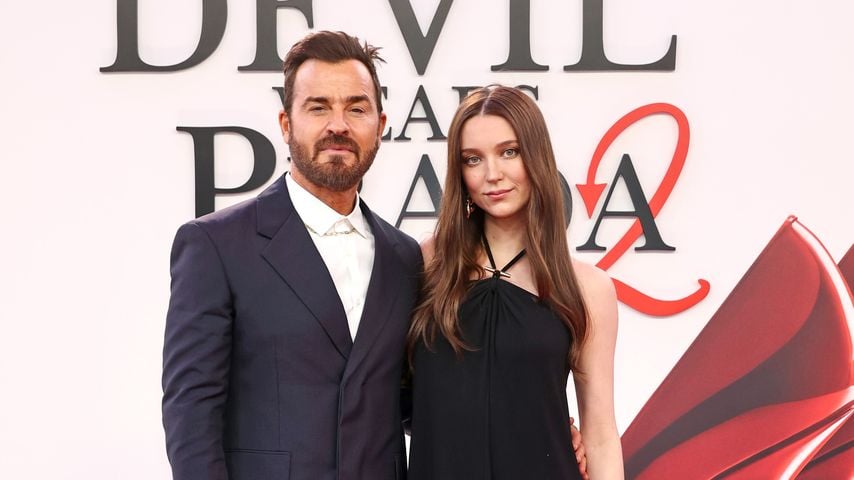 Großes Red-Carpet-Debüt: Justin Theroux schwärmt von Sohn