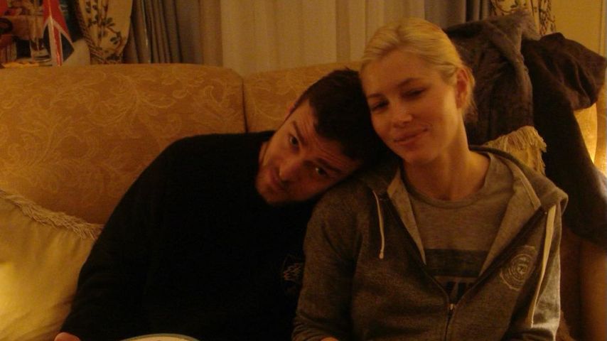 Justin Timberlake mit Jessica Biel