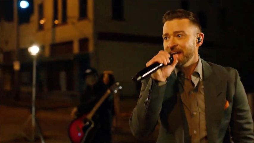 Justin Timberlake beim TV-Live-Event "Celebrating America" im Januar 2021