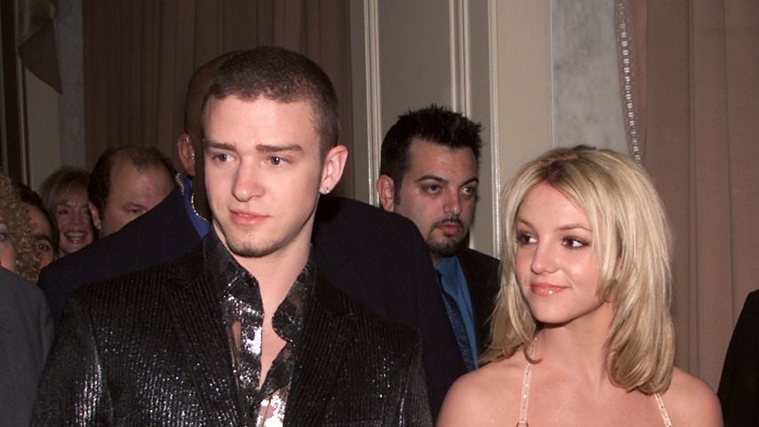 Justin Timberlake und Britney Spears, 2001 in Los Angeles