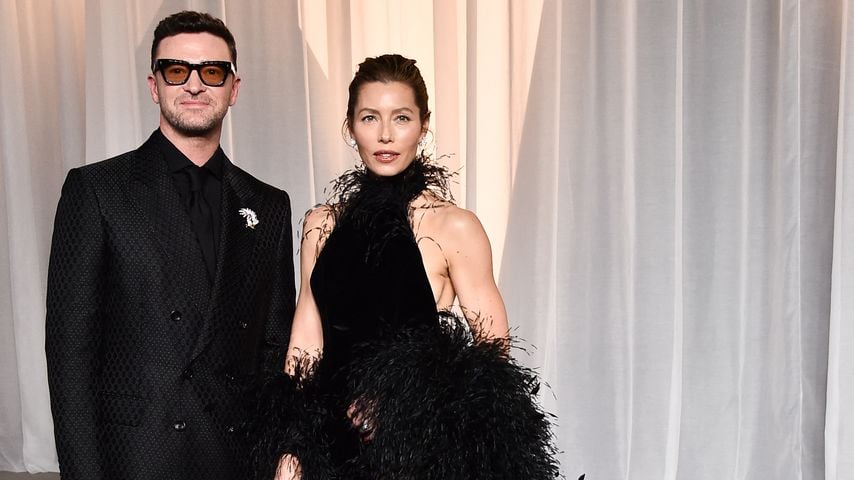 Bei der Academy Museum Gala in Los Angeles: Justin Timberlake und Jessica Biel am 17. Oktober 2026