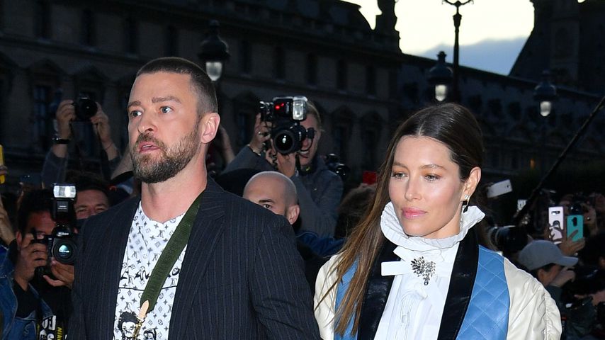 Justin Timberlake und Jessica Biel, Oktober 2019