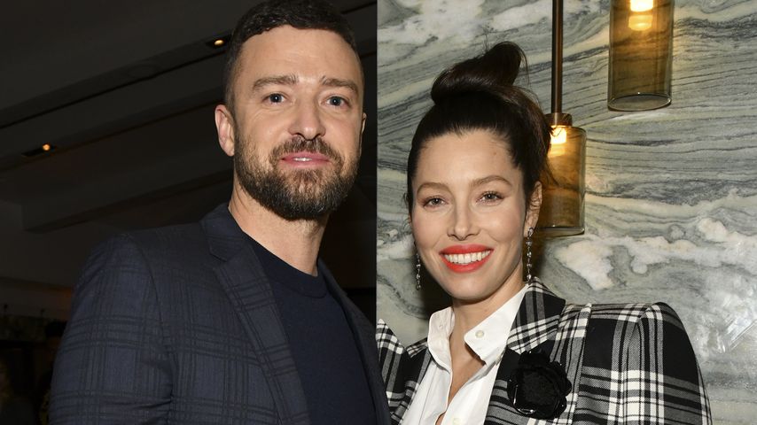 Justin Timberlake und Jessica Biel im Februar 2020