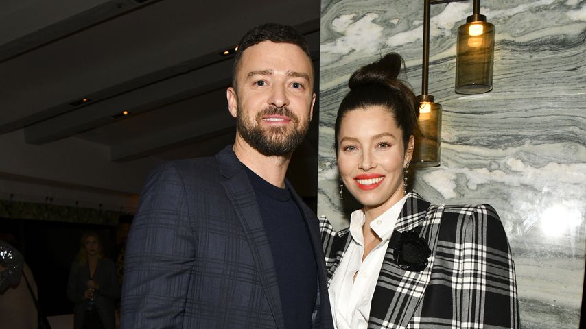Justin Timberlake und Jessica Biel im Februar 2020 in West Hollywood