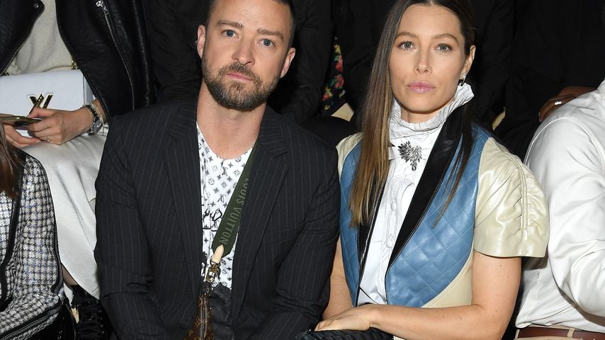 Justin Timberlake und Jessica Biel im Oktober 2019