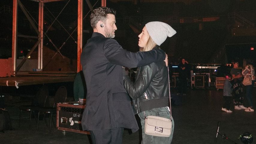 Justin Timberlake und Jessica Biel, im April 2024