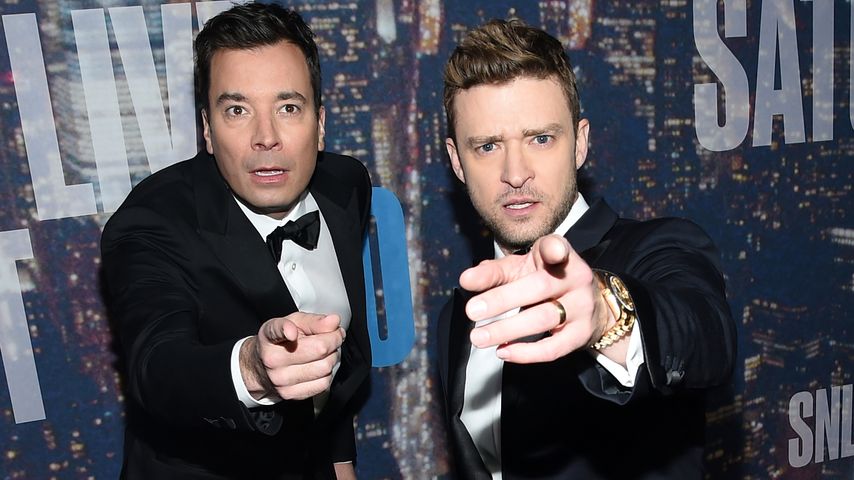 Justin Timberlake mit Pudellocken & Zahnspange!