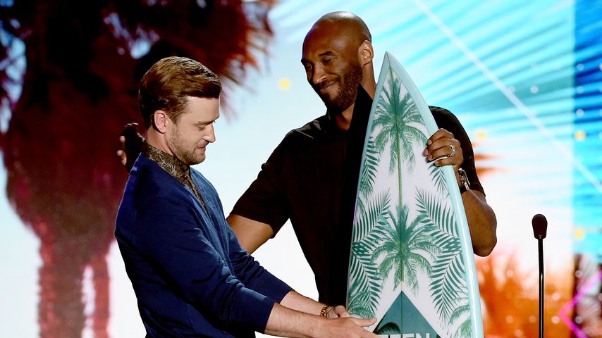 Justin Timberlake und Kobe Bryant 2016