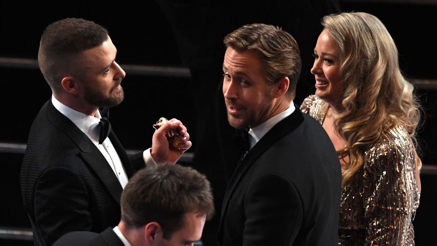 Justin Timberlake und Ryan Gosling bei der Oscar-Verleihung 2017