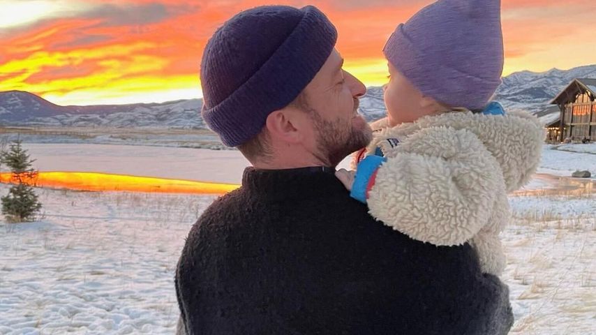 Justin Timberlake und Sohn Silas
