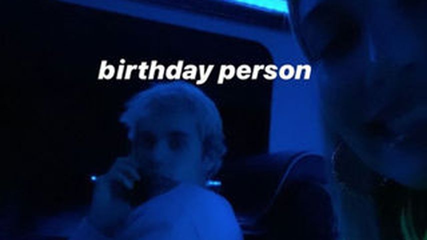 Justin und Hailey Bieber an Justins 26. Geburtstag