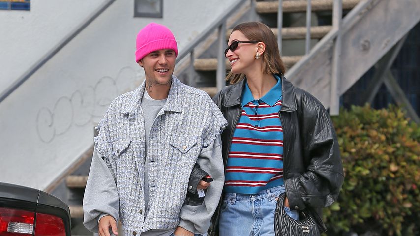 Justin und Hailey Bieber in Los Angeles