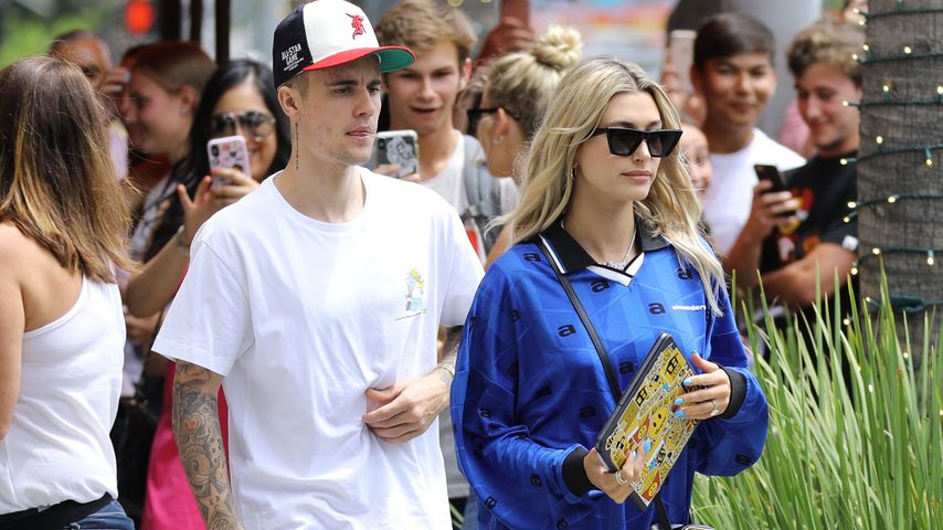 Justin und Hailey Bieber im August 2019 in Beverly Hills