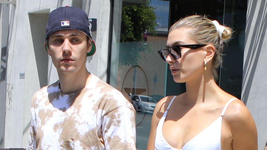 Justin und Hailey Bieber 2019 in West Hollywood
