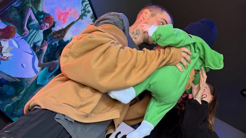 Justin und Hailey Bieber mit ihrem Sohn Jack