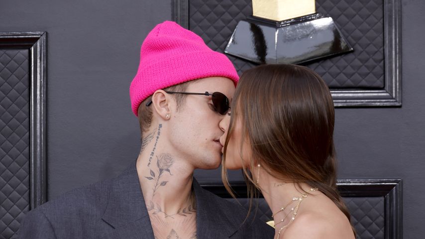 Justin und Hailey Bieber bei den Grammy Awards