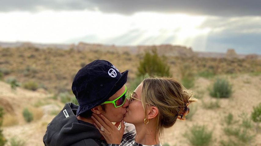 Justin und Hailey Bieber im Juni 2020