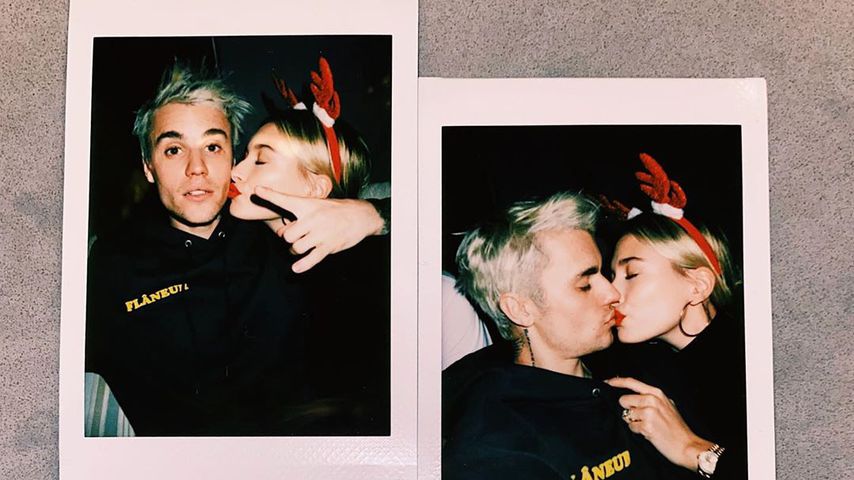 Justin und Hailey Bieber zu Weihnachten 2019
