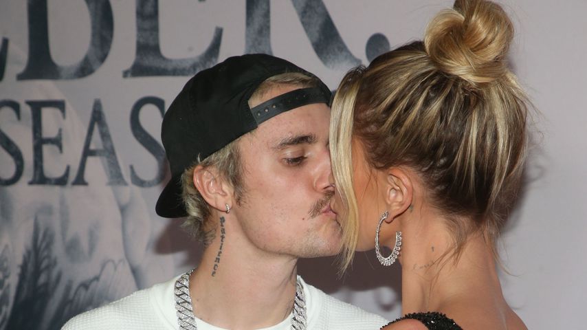 Justin und Hailey Bieber in Westwood im Januar 2020