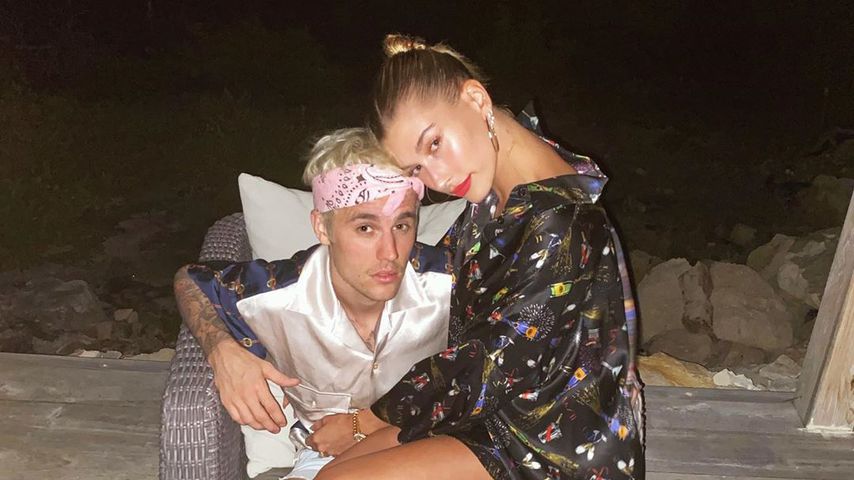 Justin und Hailey Bieber am Silvesterabend 2019